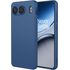 Husa pentru  OnePlus Nord 4 Liquid Silicone, subțire, captusita cu microfibra, anti amprentă, protectie cameră foto, albastru