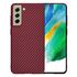 Husa pentru  Samsung Galaxy S21 FE CarbonFiber UltraSlim, Lightweight, mov