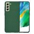 Husa pentru  Samsung Galaxy S21 FE CarbonFiber UltraSlim, Lightweight, mov