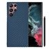 Husa pentru  Samsung Galaxy S22 Ultra 5G CarbonFiber UltraSlim, Lightweight, mov