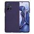 Husa pentru Xiaomi 11T 5G, 11T PRO 5G  CarbonFiber UltraSlim, Lightweight, albastru