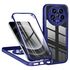 Pachet 360: Husa cu folie integrata pentru  Xiaomi 14 Ultra Cover360 fata / spate - roz