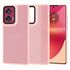 Husa pentru  Motorola Moto G85 CarbonFiber UltraSlim, Lightweight, roz