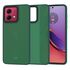 Husa pentru  Motorola Moto G84 CarbonFiber UltraSlim, Lightweight, albastru