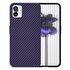 Husa pentru  Nothing Phone 1 CarbonFiber UltraSlim, Lightweight, rosu