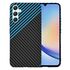 Husa pentru  Samsung Galaxy A34 5G CarbonFiber UltraSlim, Lightweight, verde