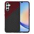 Husa pentru  Samsung Galaxy A34 5G CarbonFiber UltraSlim, Lightweight, verde