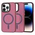 Husa pentru  iPhone 14 Pro  cu MagSafe, Ghost Series, frosted - roz