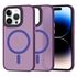 Husa pentru  iPhone 14 Pro  cu MagSafe, Ghost Series, frosted - roz