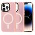 Husa pentru  iPhone 14 Pro  cu MagSafe, Ghost Series, frosted - roz