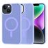 Husa pentru  iPhone 14 cu MagSafe, Ghost Series, frosted - negru