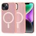 Husa pentru  iPhone 14 cu MagSafe, Ghost Series, frosted - negru