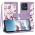 Husa tip carte pentru  Motorola Edge 40 NEO, functie stand si port carduri, negru