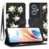 Husa tip carte pentru  Oppo A79 5G, functie stand si port carduri, mov