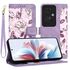 Husa tip carte pentru  Oppo Reno 11F, functie stand si port carduri, albastru