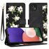 Husa tip carte pentru  Samsung Galaxy A22 5G, functie stand si port carduri, roz