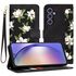 Husa tip carte pentru  Samsung Galaxy A54 5G, functie stand si port carduri, albastru