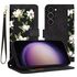 Husa tip carte pentru  Samsung Galaxy S23, functie stand si port carduri, albastru