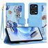 Husa tip carte pentru  Xiaomi Redmi Note 12 Pro, functie stand si port carduri, roz