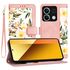 Husa tip carte pentru  Xiaomi Redmi Note 13 5G, functie stand si port carduri, negru