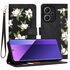 Husa tip carte pentru  Xiaomi Redmi Note 13 Pro+ Plus 5G, functie stand si port carduri, negru