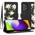 Husa tip carte pentru Samsung Galaxy A52  / A52s, functie stand si port carduri, albastru