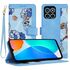 Husa tip carte pentru  Honor 70 Lite, functie stand si port carduri, negru