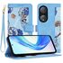 Husa tip carte pentru  Honor X7b, functie stand si port carduri, negru