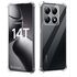 Husa pentru Xiaomi 14T Carbon Liquid Silicone, albastru