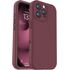Husa pentru  iPhone 16 Pro Liquid Silicone, subțire, captusita cu microfibra, anti amprentă, protectie cameră foto, fucsia
