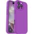 Husa pentru  iPhone 16 Pro Liquid Silicone, subțire, captusita cu microfibra, anti amprentă, protectie cameră foto, fucsia