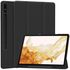 Husa pentru Samsung Galaxy Tab S7 Plus, S7 FE  Soft Shell cu functie wake-up/sleep si compartiment pentru stylus, tip stand - albastru deschis