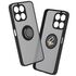 Husa de protectie pentru  Honor X6a premium cu inel stand rotativ, suport magnetic si bumper anti-alunecare - negru
