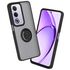 Husa de protectie pentru  Oppo A80 premium cu inel stand rotativ, suport magnetic si bumper anti-alunecare - negru