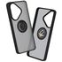 Husa de protectie pentru  Poco F6 premium cu inel stand rotativ, suport magnetic si bumper anti-alunecare - negru