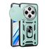 Husa pentru  Xiaomi Redmi 14C Ring Armor Kickstand Tough Rugged Cover cu protectie camera, roz