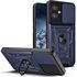 Husa pentru  Oppo A40 Ring Armor Kickstand Tough Rugged Cover cu protectie camera, negru