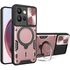Husa pentru  Motorola Edge 50 Neo cu protecție pentru cameră și suport magnetic integrat Ring Shockproof, roz