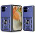 Husa pentru  Google Pixel 9 Pro Fold cu protecție pentru cameră și suport magnetic integrat Ring Shockproof, mov