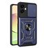 Husa pentru  Samsung Galaxy A06 Ring Armor Kickstand Tough Rugged Cover cu protectie camera, negru