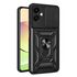 Husa pentru  Samsung Galaxy A06 Ring Armor Kickstand Tough Rugged Cover cu protectie camera, negru
