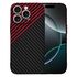Husa pentru  iPhone 16 Pro CarbonFiber UltraSlim, Lightweight, albastru