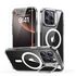 Pachet 360: Folie din sticla + Husa pentru  iPhone 16 Pro Max - ESR Classic Hybrid HaloLock cu Magsafe si Kickstand - negru mat