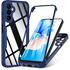 Pachet 360: Husa cu folie integrata pentru  Samsung Galaxy A16 Cover360 fata / spate - negru