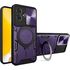 Husa pentru  Motorola Moto G55 cu protecție pentru cameră și suport magnetic integrat Ring Shockproof, rosu