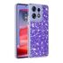 Husa pentru  Motorola Edge 50 Pro cu sclipici Liquid Crystal Glitter, roz