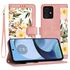 Husa tip carte pentru  Oppo A40, functie stand si port carduri, albastru