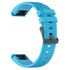 Curea pentru Garmin Fenix 3/3 HR/5X/5X Plus/6X/6X Pro/7X/7X Pro Solar 26 mm Quickfit din material textil - portocaliu