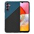 Husa pentru  Samsung Galaxy A14 4G, 5G CarbonFiber UltraSlim, Lightweight, rosu inchis