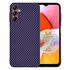 Husa pentru  Samsung Galaxy A14 4G, 5G CarbonFiber UltraSlim, Lightweight, rosu inchis